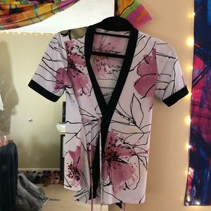 Japanese inspired kimono top